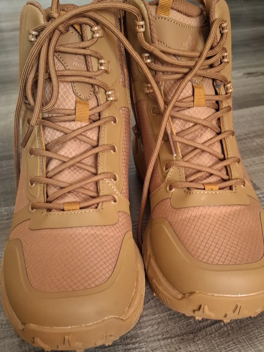Men's Desert Tan Tactical Boots - Unbranded